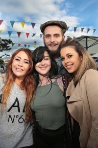 Destination Killarney - Festivals - people smiling at festival