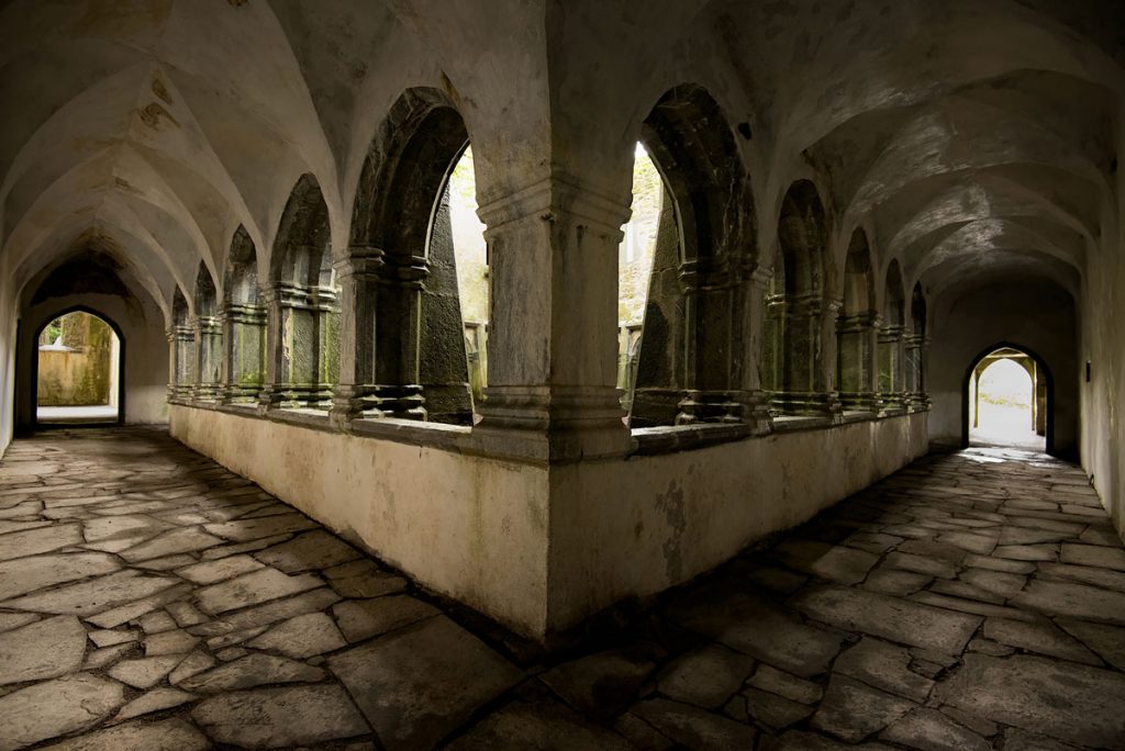 Muckross Abbey Courtyard - Destination Killarney