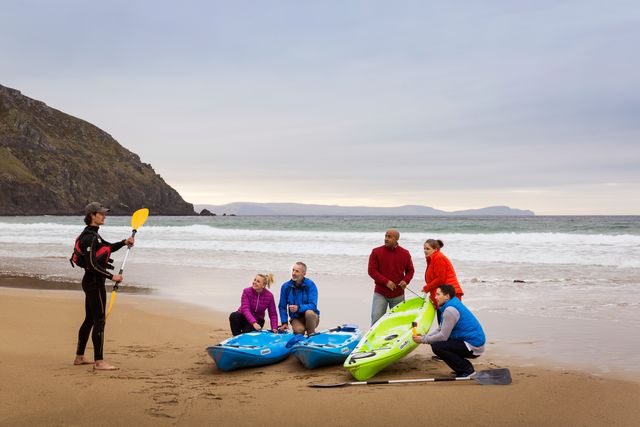 Kayaking in dingle