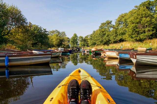 Kayak the lakes of Killarney