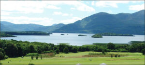 Castlerosse Golf course with view of lake